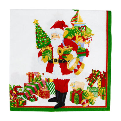 Napkin lunch Mr Claus