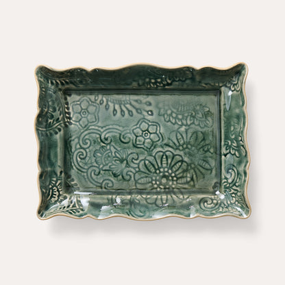 Plate 19x13 cm Dusk