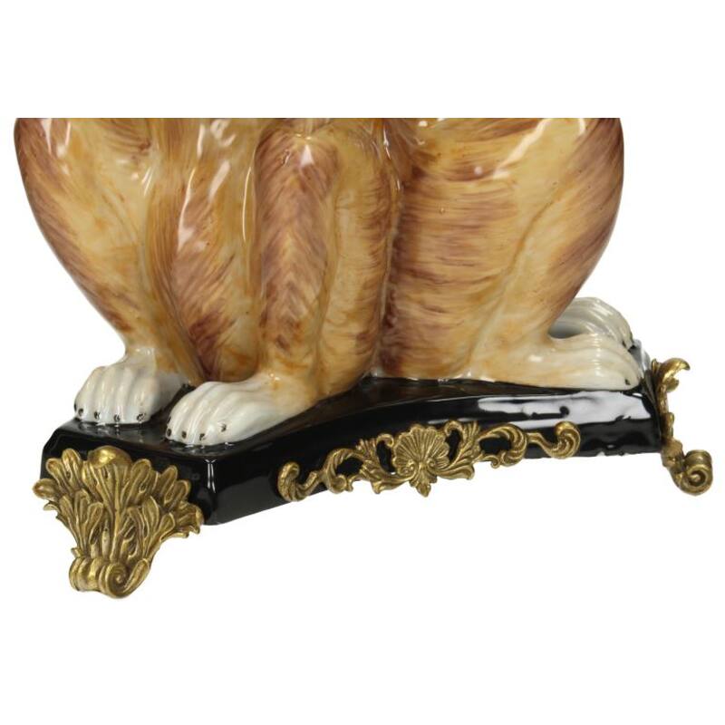 Decorative bowl monkey 43 cm