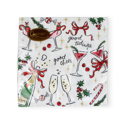 Serviett kaffe Let's Be Merry