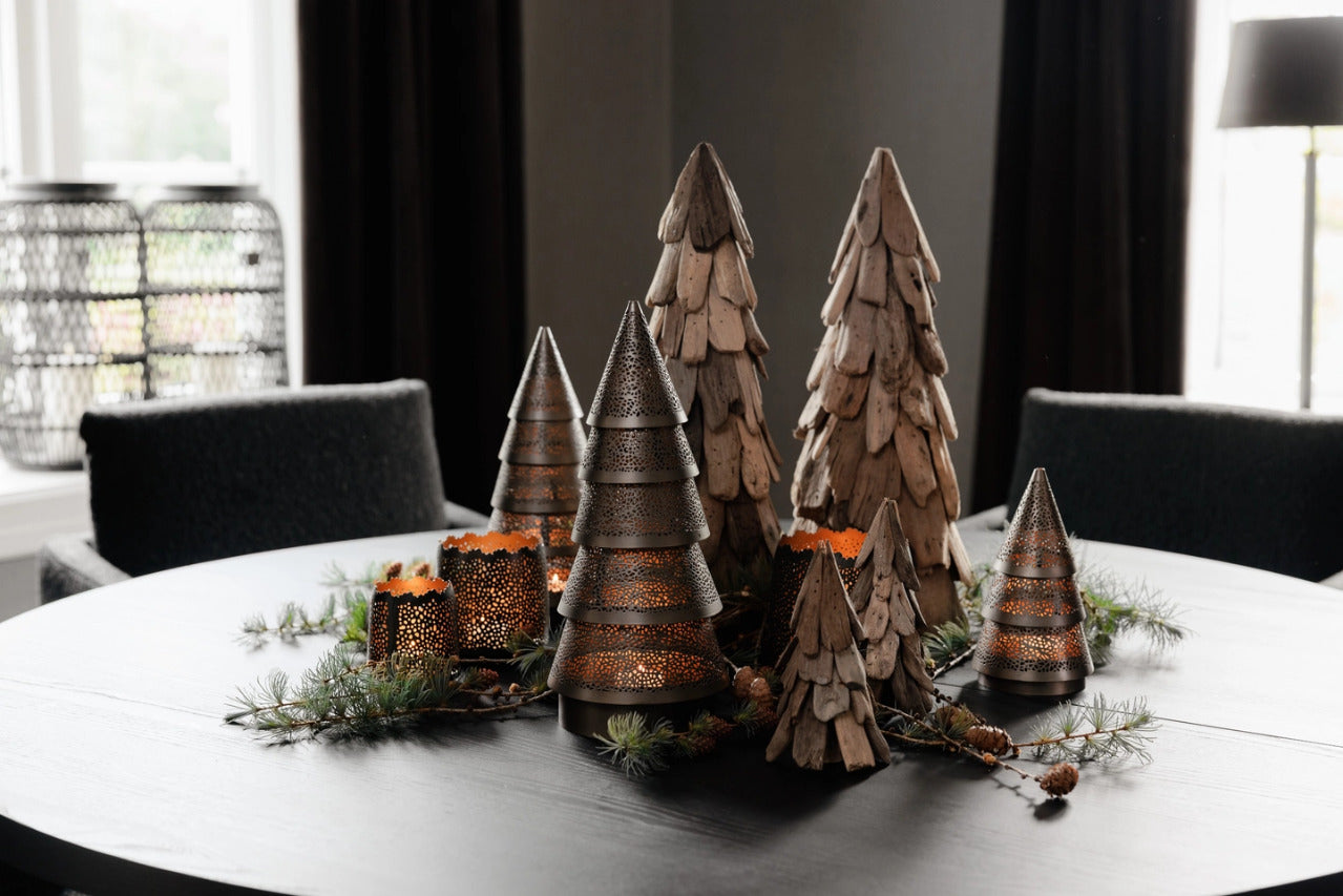 Luster dekortre drivved 45 cm