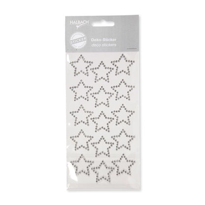 Deco sticker stjerne 20 stk