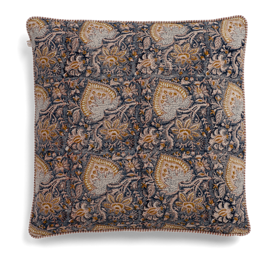 Putetrekk Oriental dark blue 50x50 cm