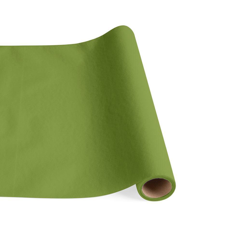 Bordløper Leaf Green papir 2,4 meter