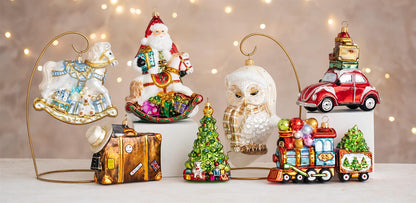 Juletrepynt Angel With Tree 19 cm