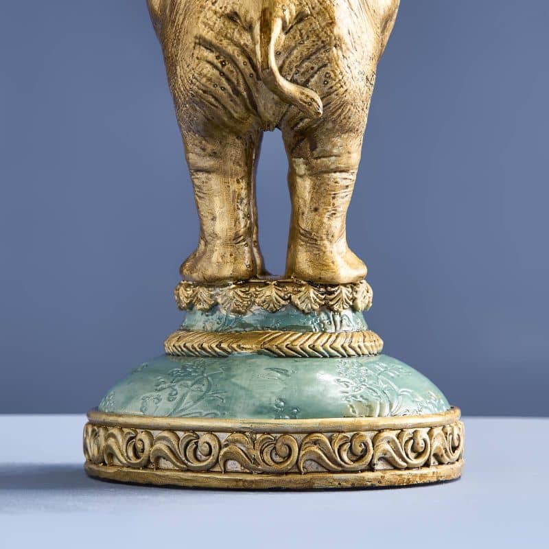 Elefant lysestake 46 cm