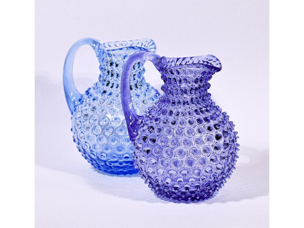 Hobnail Carafe 2L Lavender
