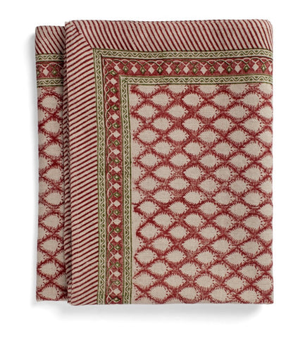 Duk Cypress Red 150x350 cm