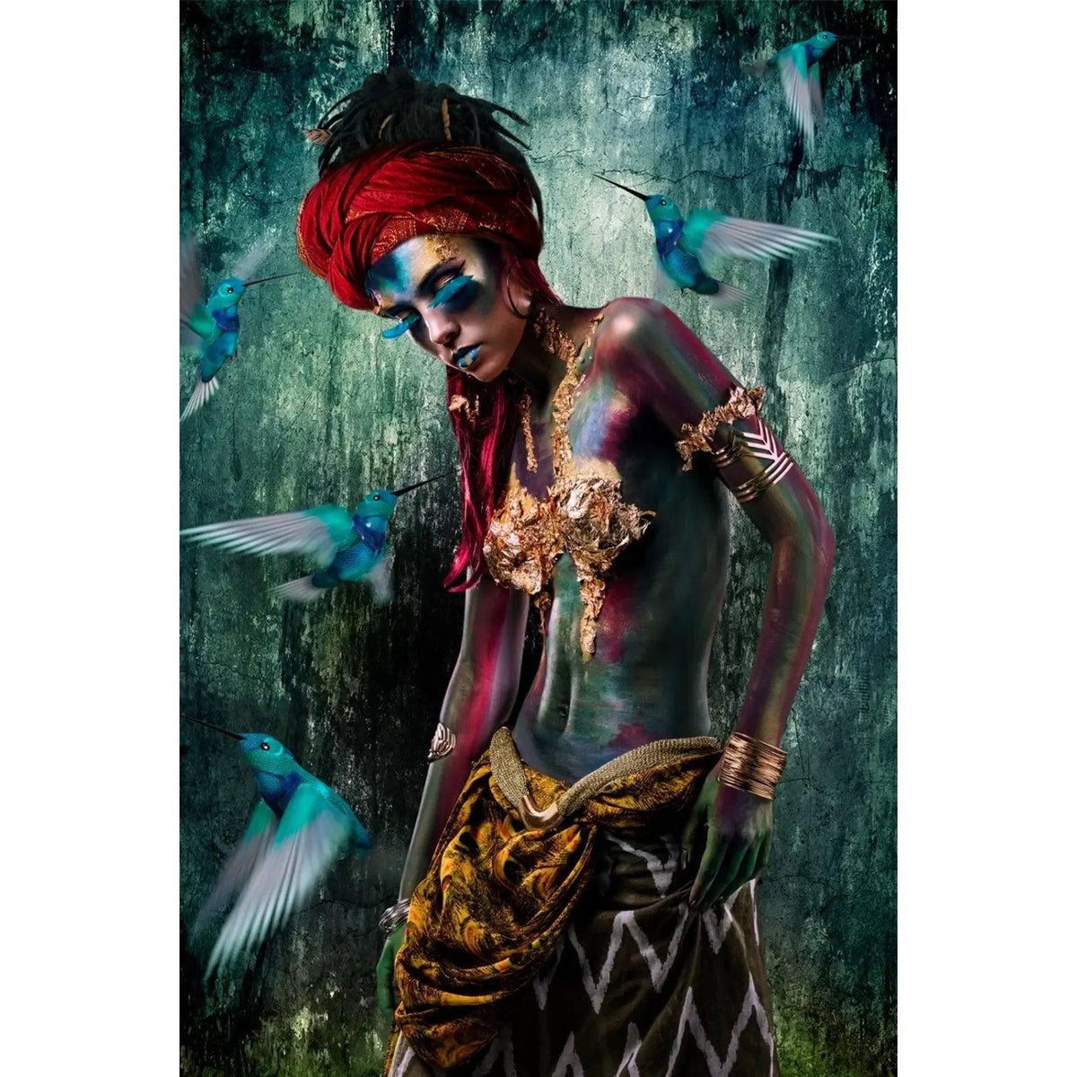 Plexiglass print Hummingbird 80x120 cm