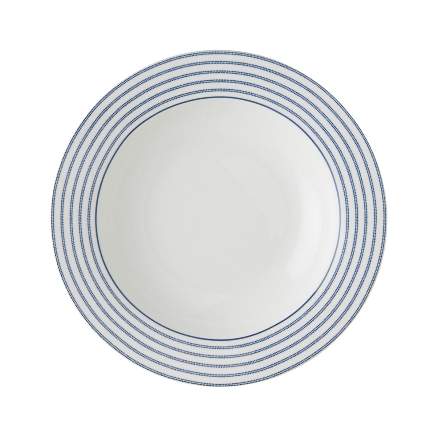 Candy Stripe deep plate 22 cm