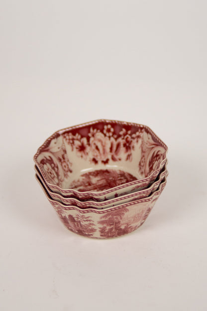 Estelle bowl red 12 cm