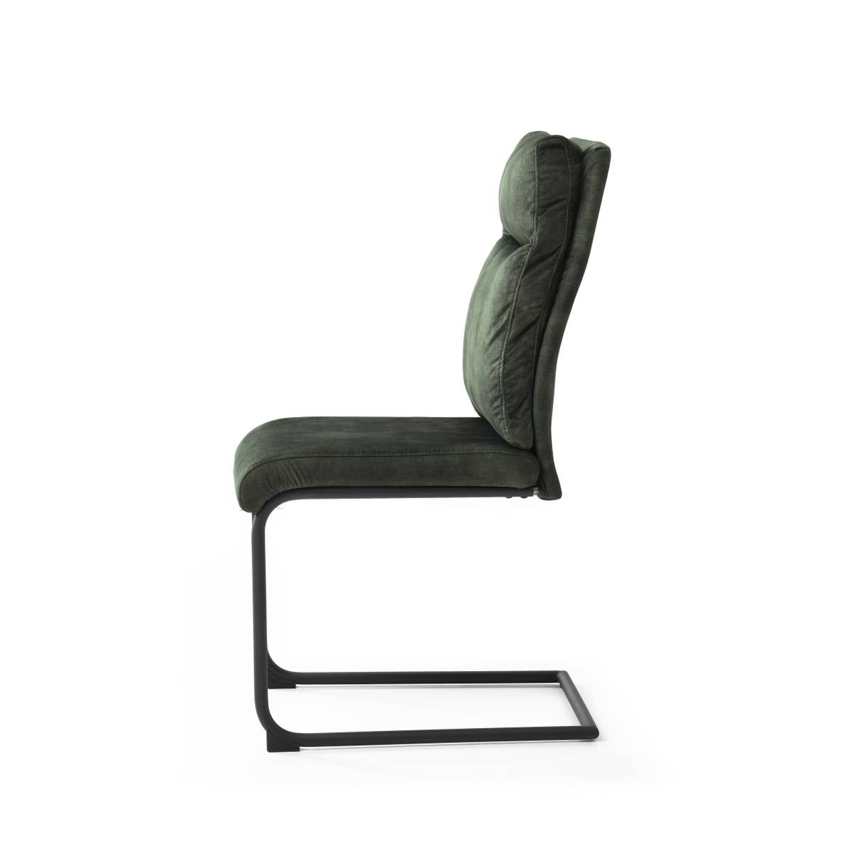 Baxter dining chair green velvet