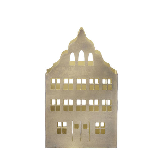 Lysestake Townhouse Golden 16 cm