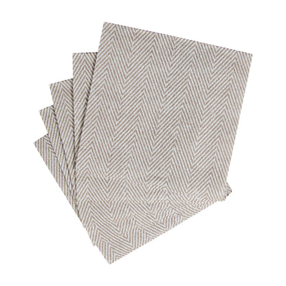 Serviett lunch jute flax
