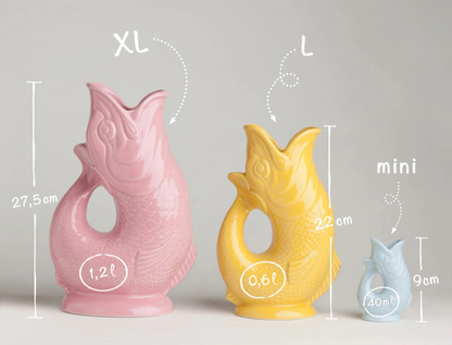Gluggle mugge Fersken XL 1,2 liter