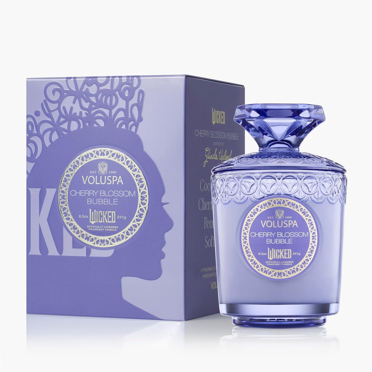 Cherry Blossom Bubble Boxed Candle 60 timer