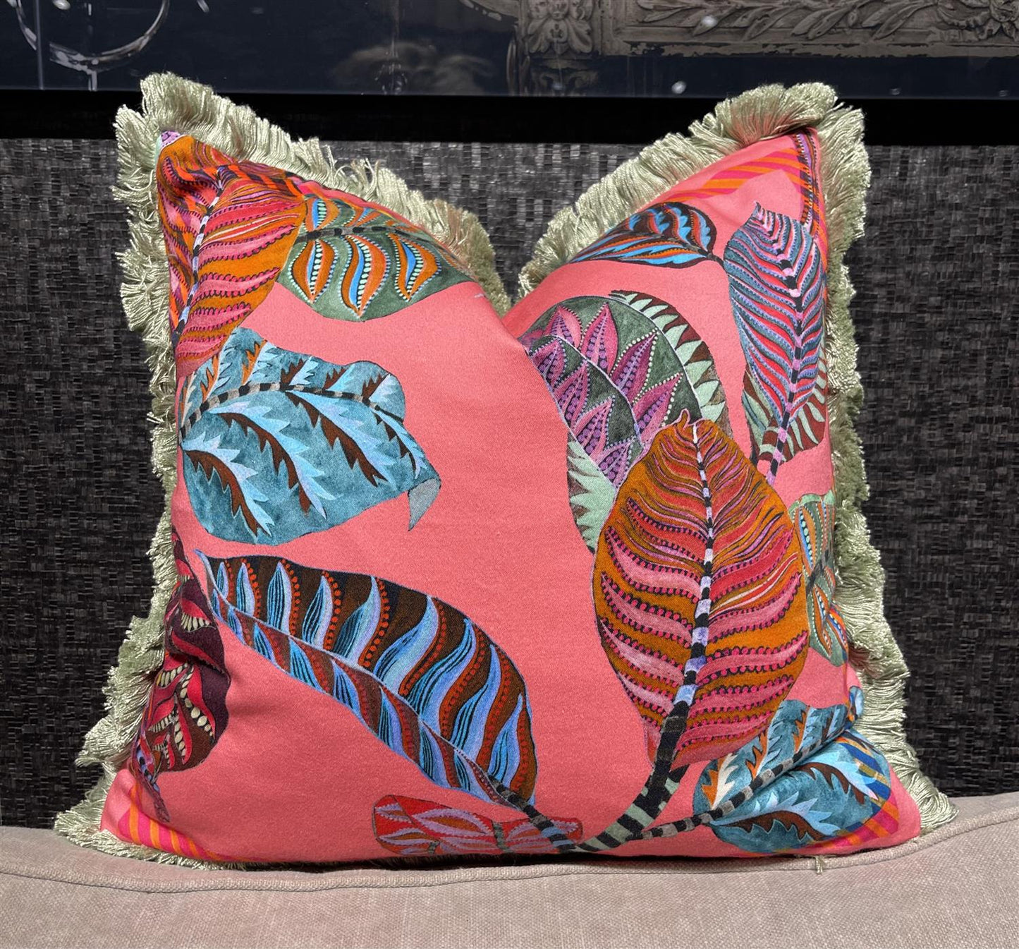 Putetrekk Chloris bright pink 45x45 cm