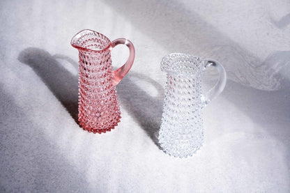 Hobnail karaffel 1L Clear