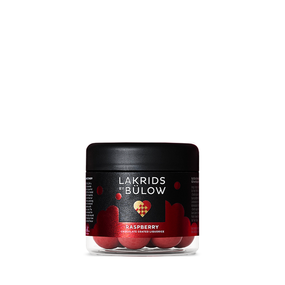 Licorice Crispy Raspberry 115 grams