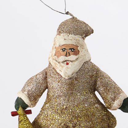 Juletrepynt julenisse bjelle 10 cm