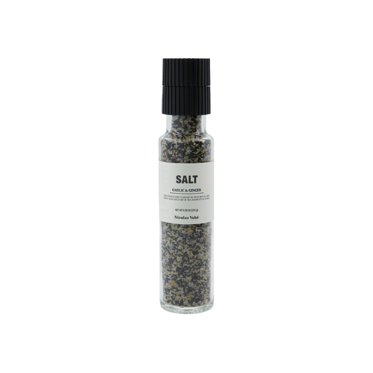 Salt hvitløk & ingefær 255 gram