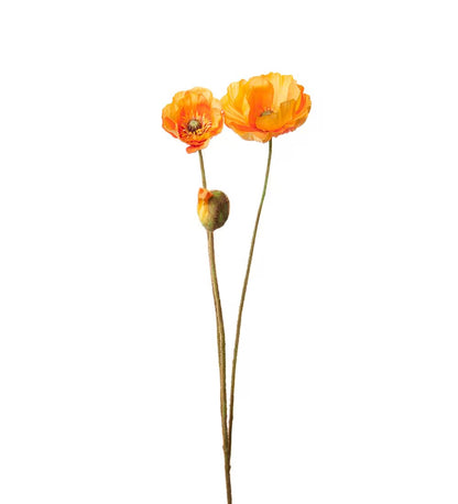 Poppy orange 75 cm