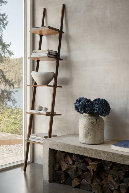 Swedese Libri 5 shelves Black ash