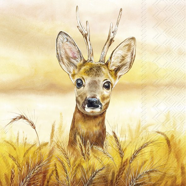 Napkin lunch deer