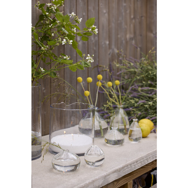 Lys sand 100 % stearin m/30 veker