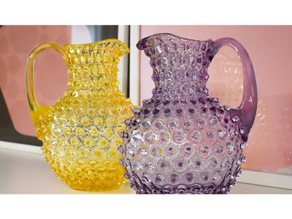 Hobnail Carafe 2L Citrine