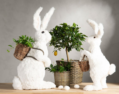 Hare med kurv 71 cm