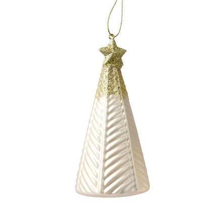 Christmas tree decoration Christmas tree with star 12 cm