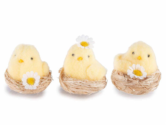 Påskekylling i kurv