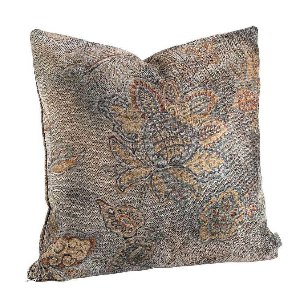 Pillowcase Merano Flower taupe 50x50 cm