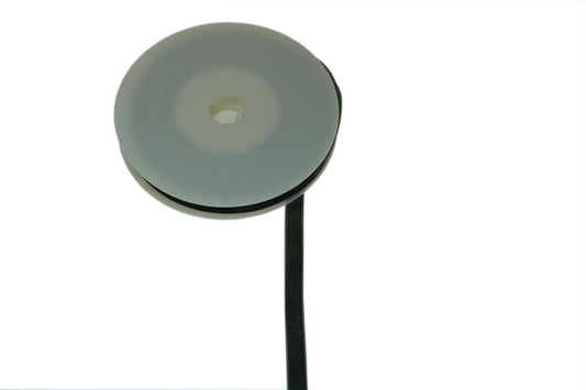 Dekorbånd velour mørk grå 1 cm