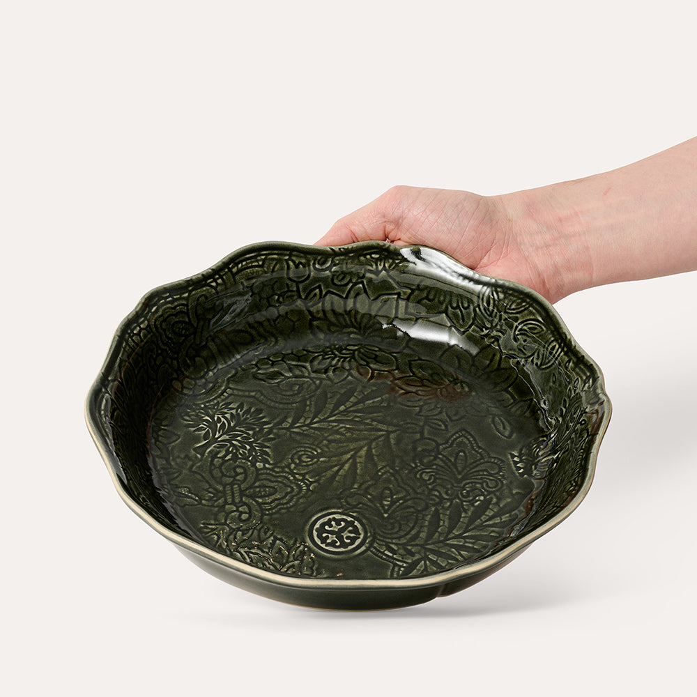 Pie pan 25x5 cm Shadow