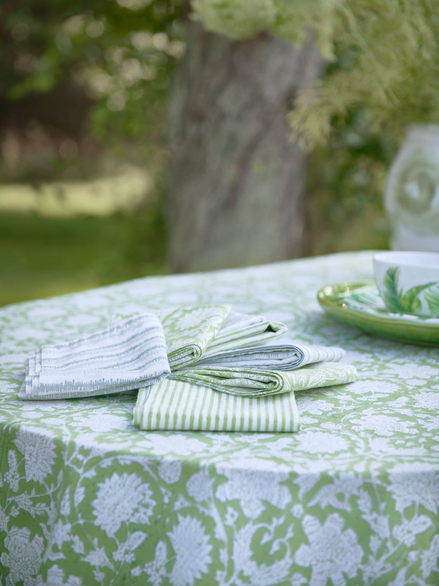 Tablecloth Paradise green 170x270 cm