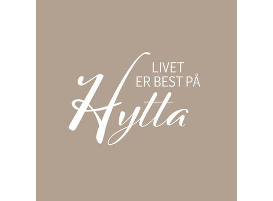 Serviett lunch hytta