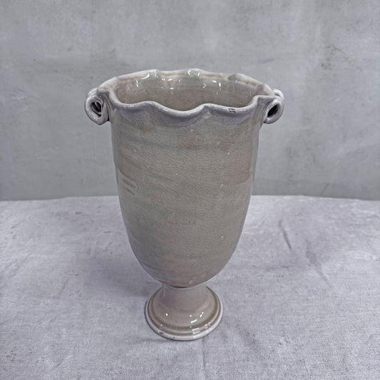 Freja vase sand 40 cm