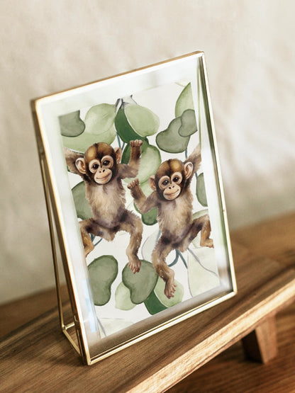Plakat Monkeys 30x40 cm