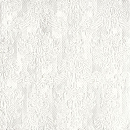 Serviett Elegance white lunch