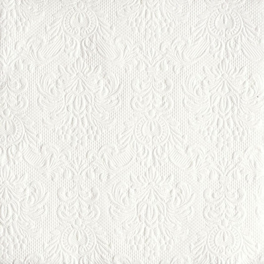 Serviett Elegance white lunch