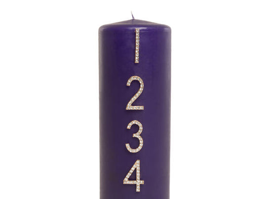 Adventstall 1-2-3-4 diamanter