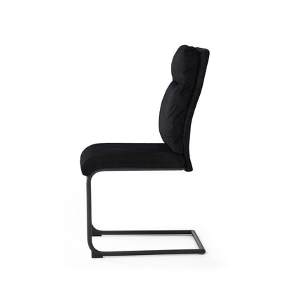 Baxter spisestol sort velour