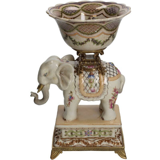 Dekor bolle med elefant