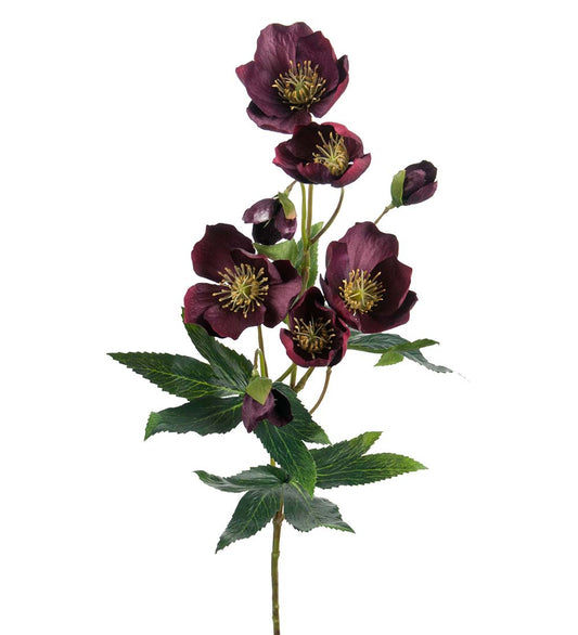 Julerose rød 57 cm