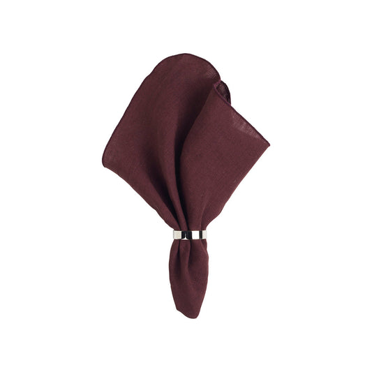 Serviett Gracie 45x45 cm Aubergine