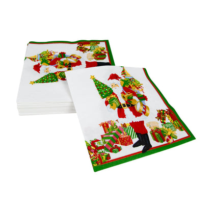 Napkin lunch Mr Claus