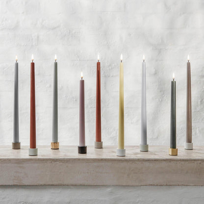 Candlestick Light Chrome S/2