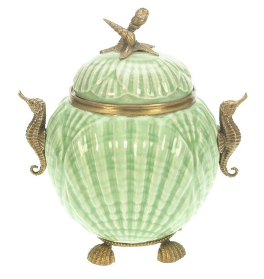 Box ocean green 21 cm